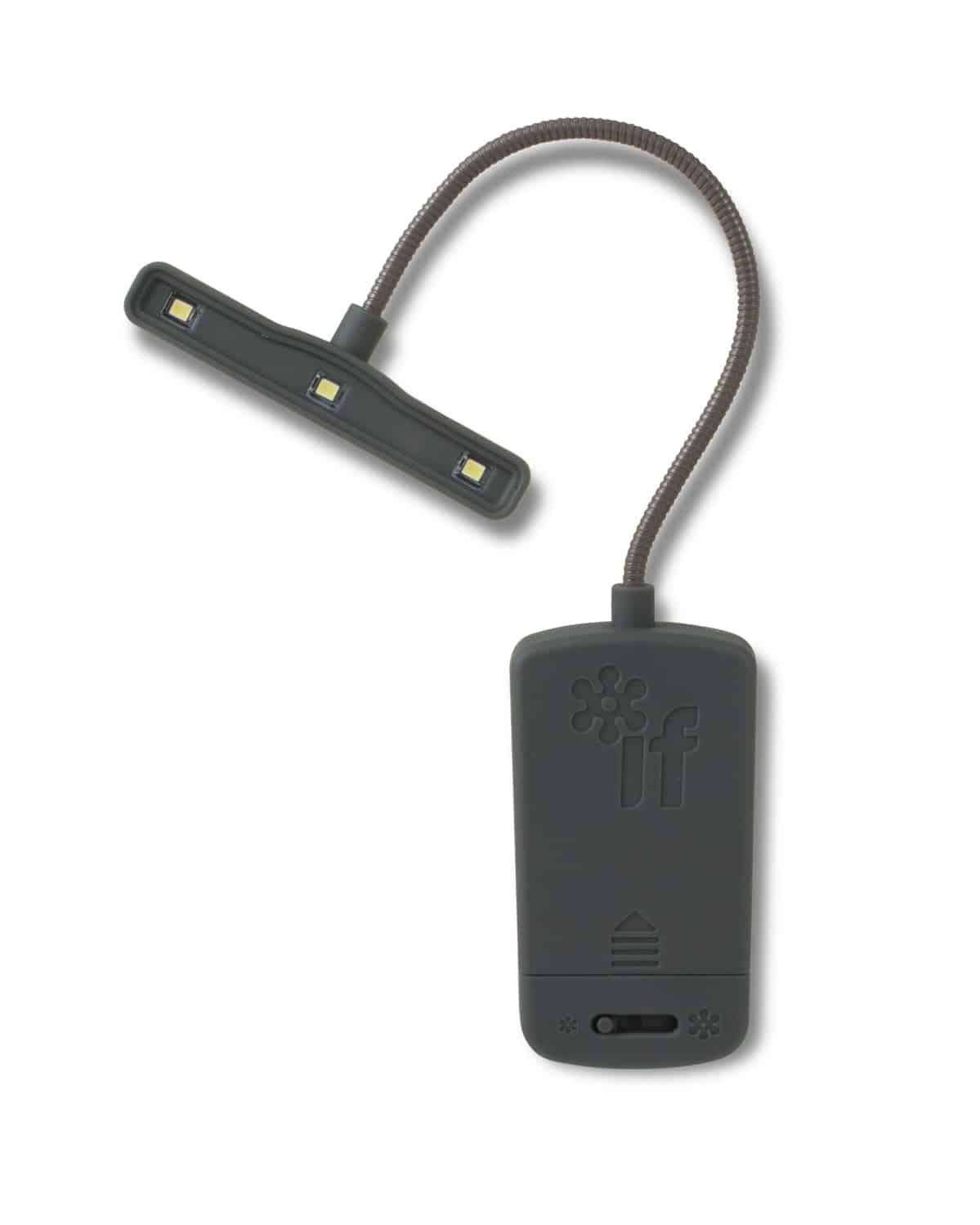 Læselampe med clips